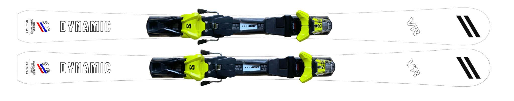 VR All Piste + MC12 neon yellow bindings