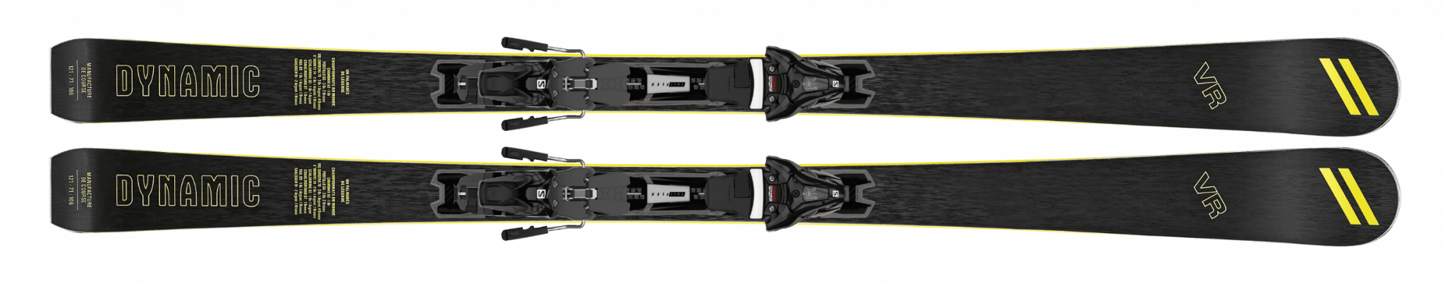 Ski Dynamic VR All Piste noir Fixation Z12 GW