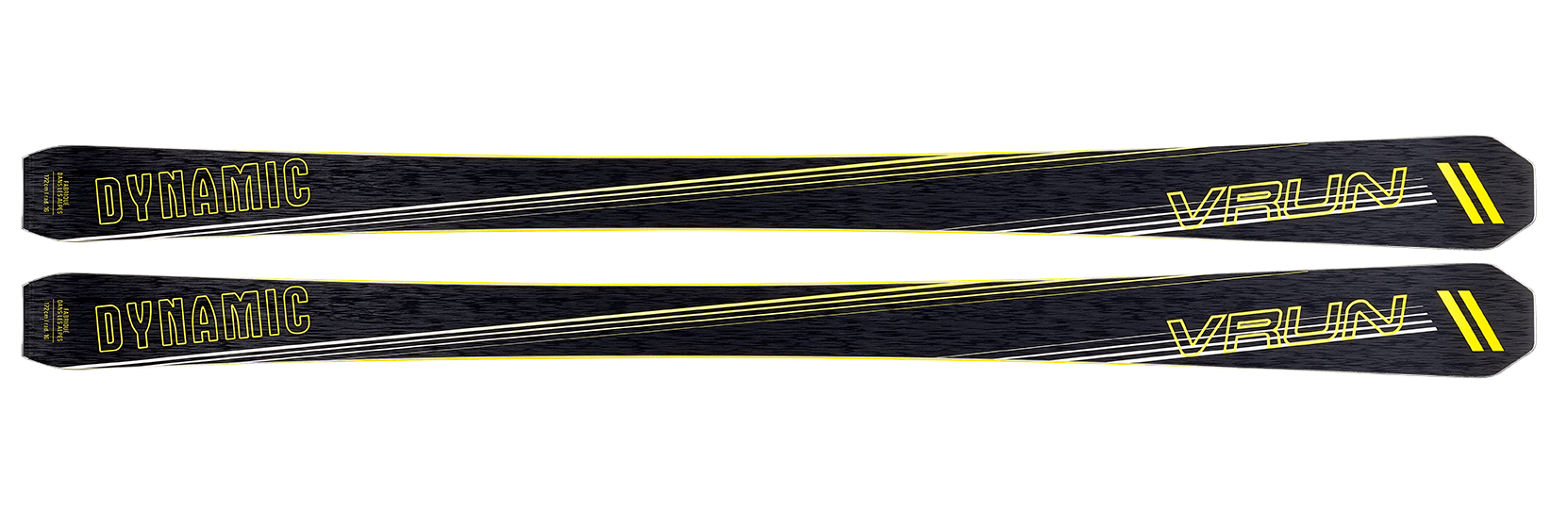 VRUN dynamic skis