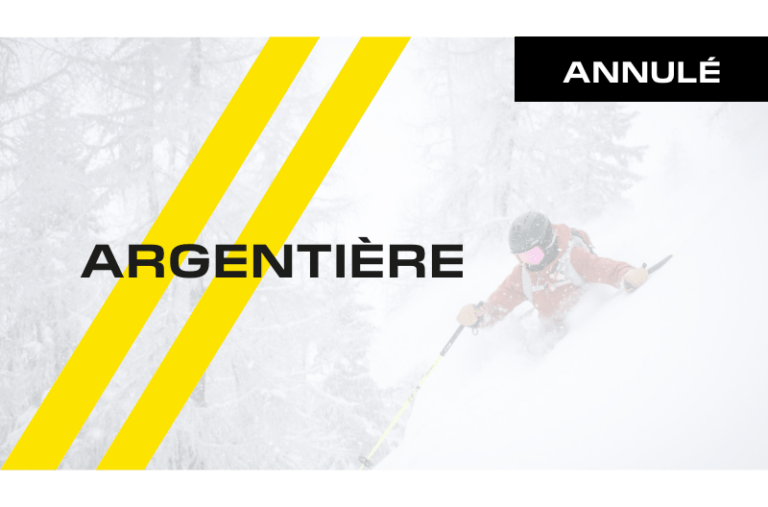 argentière ski test annulé