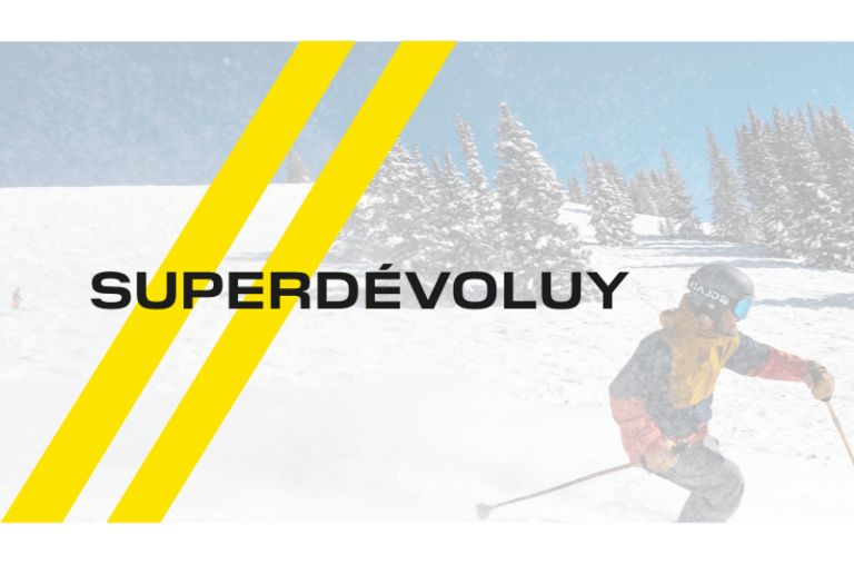 Dynamic ski test in SuperDévoluy