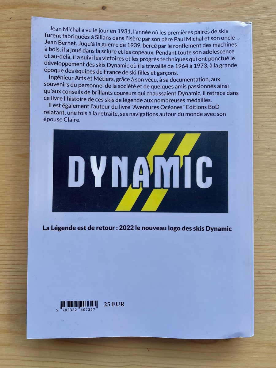 4th cover of the book Dynamic